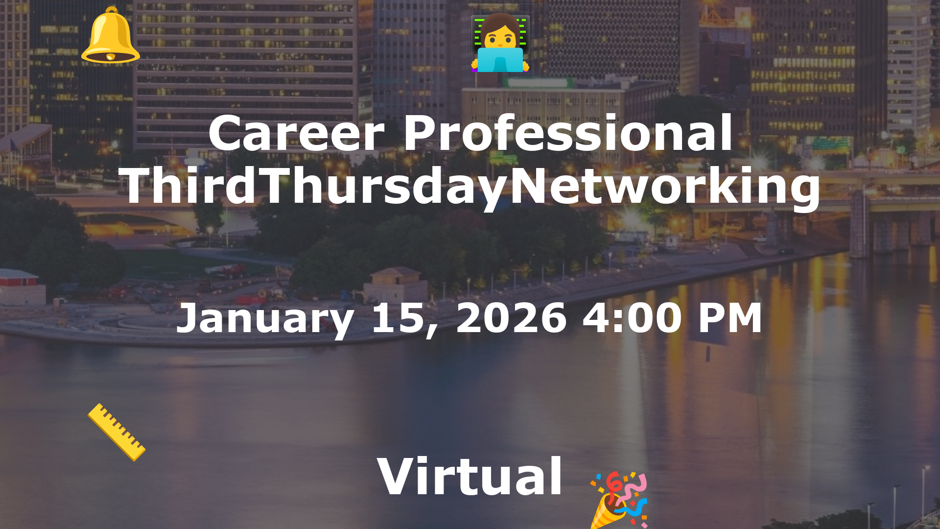 Career Professional ThirdThursdayNetworking  event image